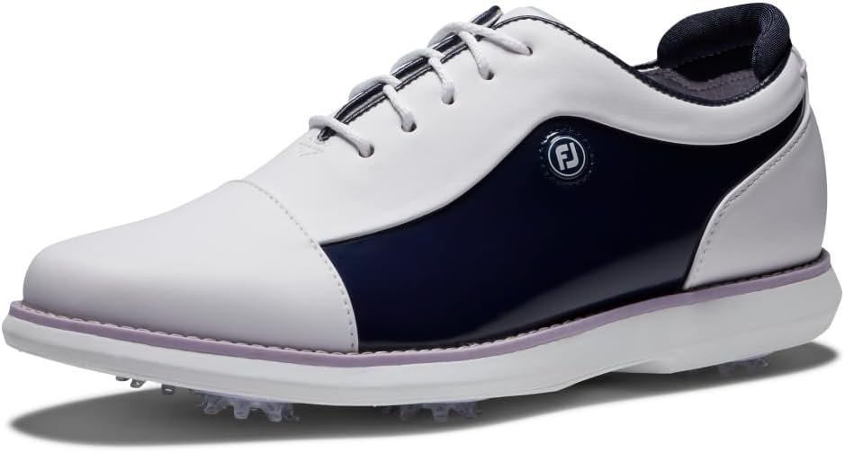 Footjoy Women’s Traditions Cap Toe Golf Shoes- Previous Season