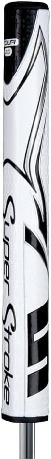 SuperStroke Zenergy Tour Golf Putter Grip with No Taper Enhanced SPYNE Technology, New Multi-Zone Texturing and Tech-Port