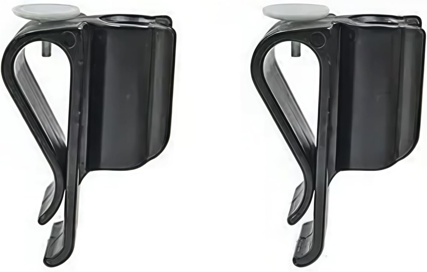 2 Pcs Black Convenient Golf Bag Organizer Clip, Golf Bag Putter Holder for Golf Bags Easy to Attach Putter Clamp Organizer Keep Your Putter Handy on The Course