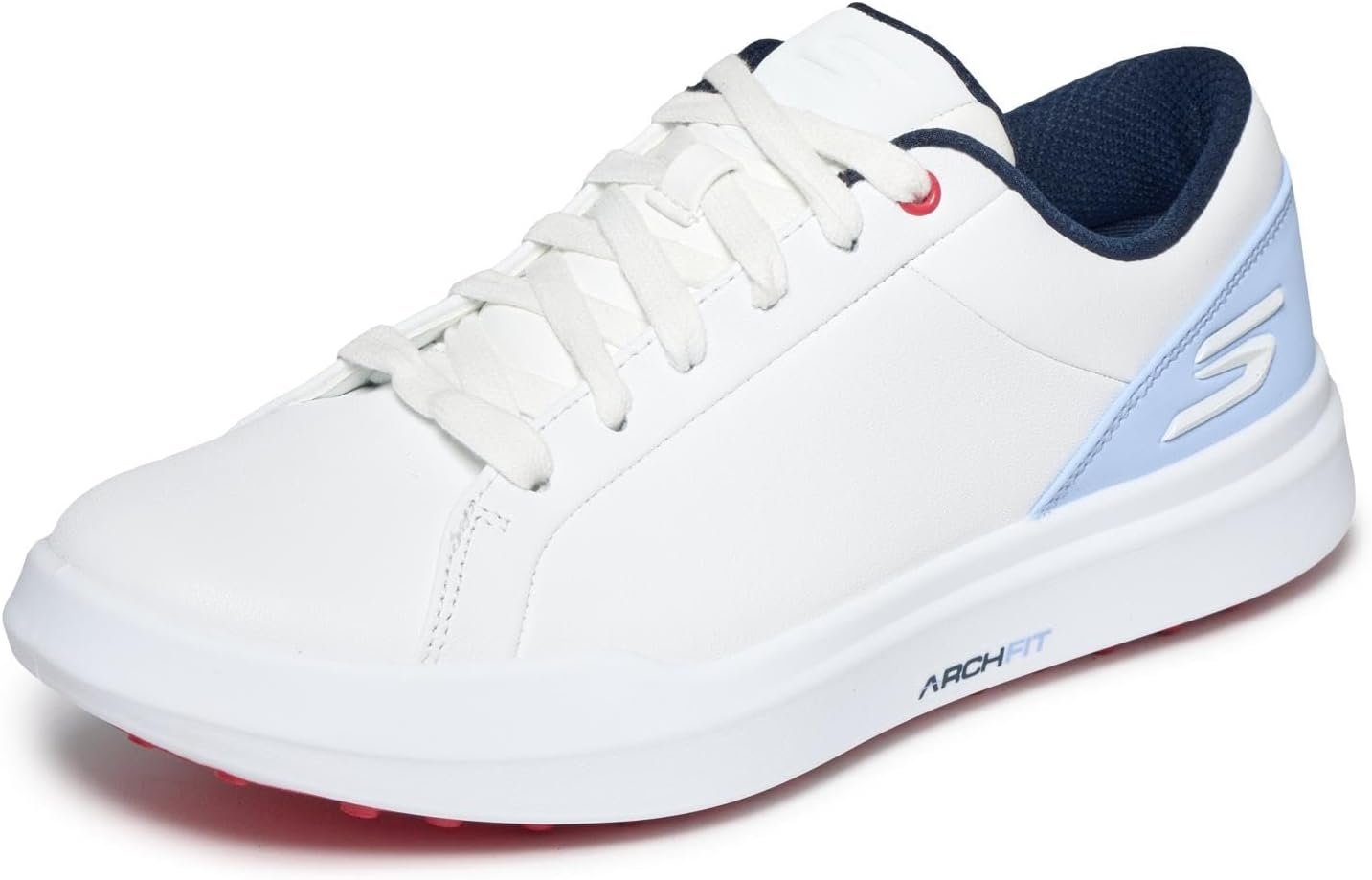 Skechers Women’s Drive 6 Arch Leather Relaxed Fit Waterproof Golf Sho