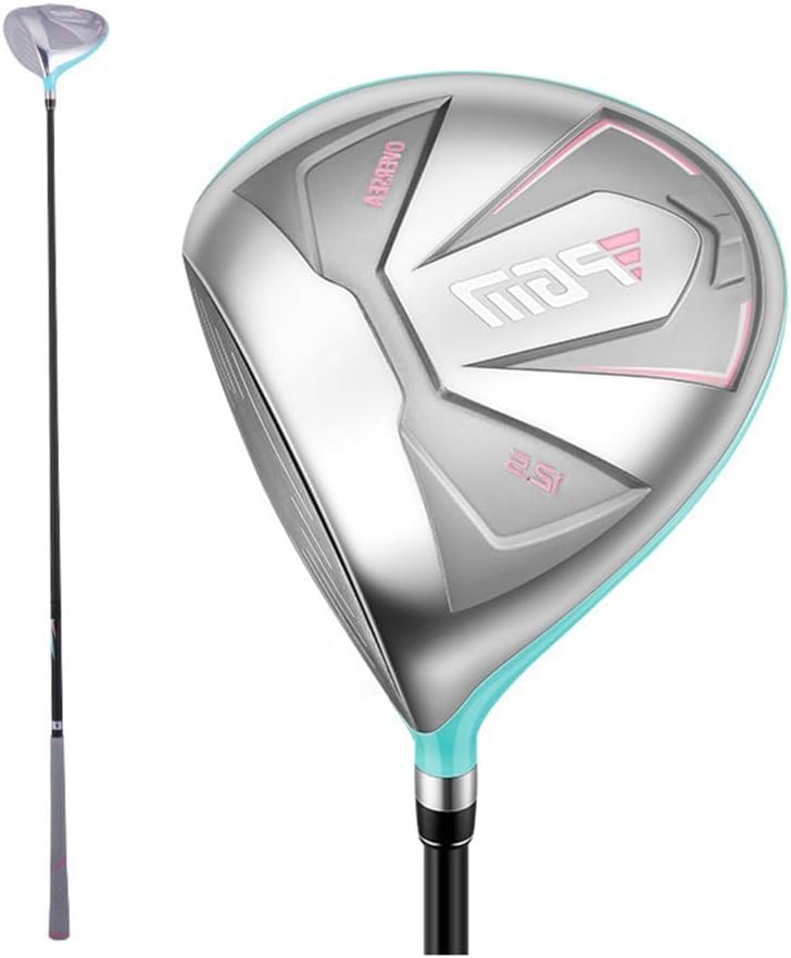 Left or Right Handed #1W/#3W/#5W/#4H Wooden Club with Graphite Shaft Golf Driver Hybrid Golf Fairway Wood for Men Women Coach Teach