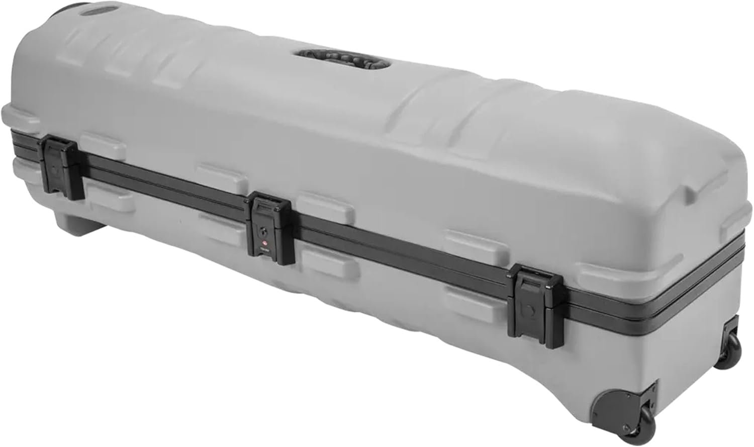 SKB Staff ATA Hard Shell Plastic Golf Travel Case for Cart Bags with Wheels – Heavy-Duty Rolling Club and Driver Carrier for Airline Transport, Impact-Resistant with TSA Locking Latches