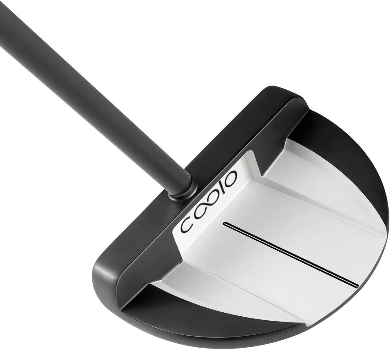 COOLO Low Torque Golf Putter, Provide Greater Stability and Less Face Twisting, Blade/Mallet/Heavy/Center Shafted/Counter Balanced Putter, Oversized Grip, Right & Left
