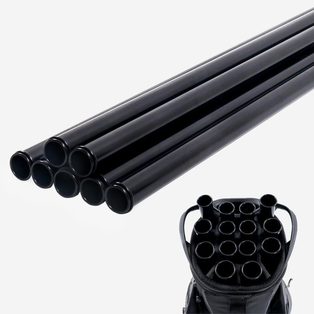 HOW TRUE Golf Bag Tubes 14 Pack with 2 Different Inner Diameters（1.5”）（1.25”） Golf Bag Club Protection Tubes Separators Dividers，Keeps Clubs Organised