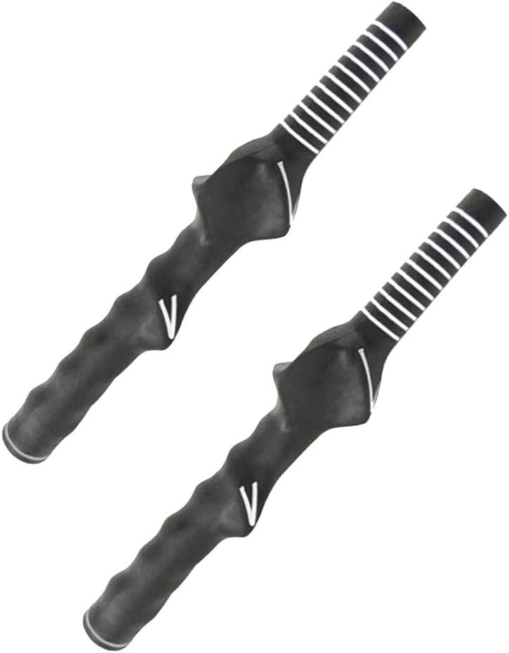 2Pcs Right-Hand Golf Training Grip Golf Club Grip RH Practice Aid Golf Swing Trainer Accessories
