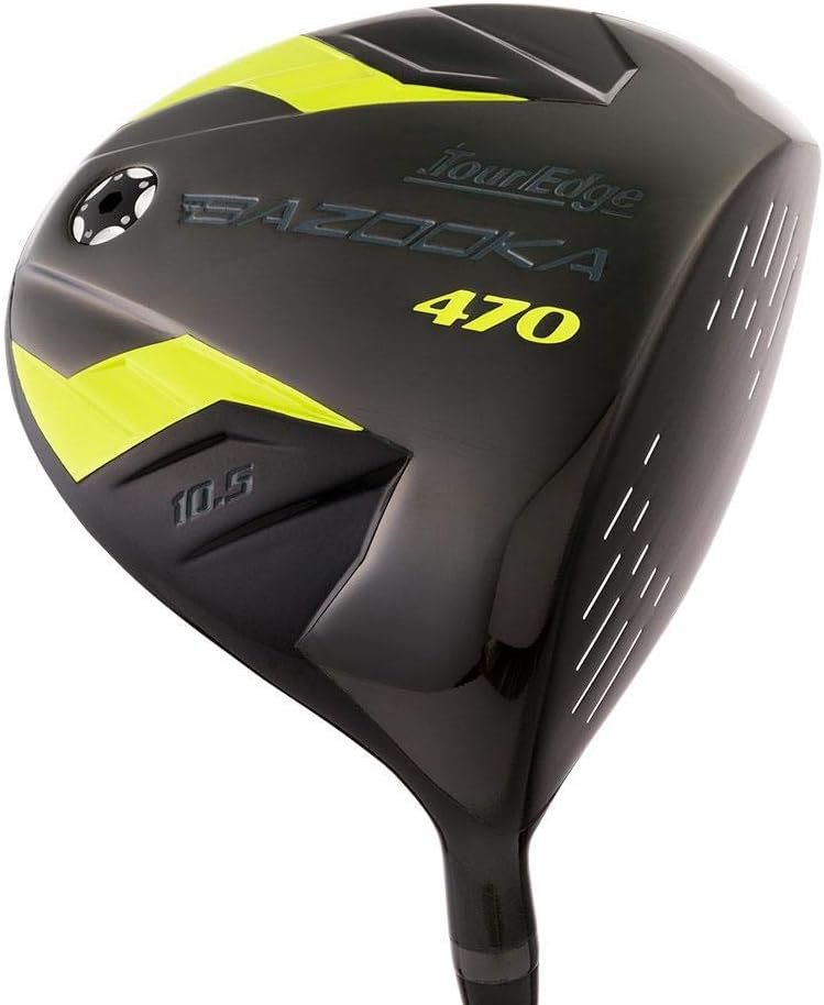 Tour Edge Golf- Bazooka 470 Black Driver 12 Senior Flex