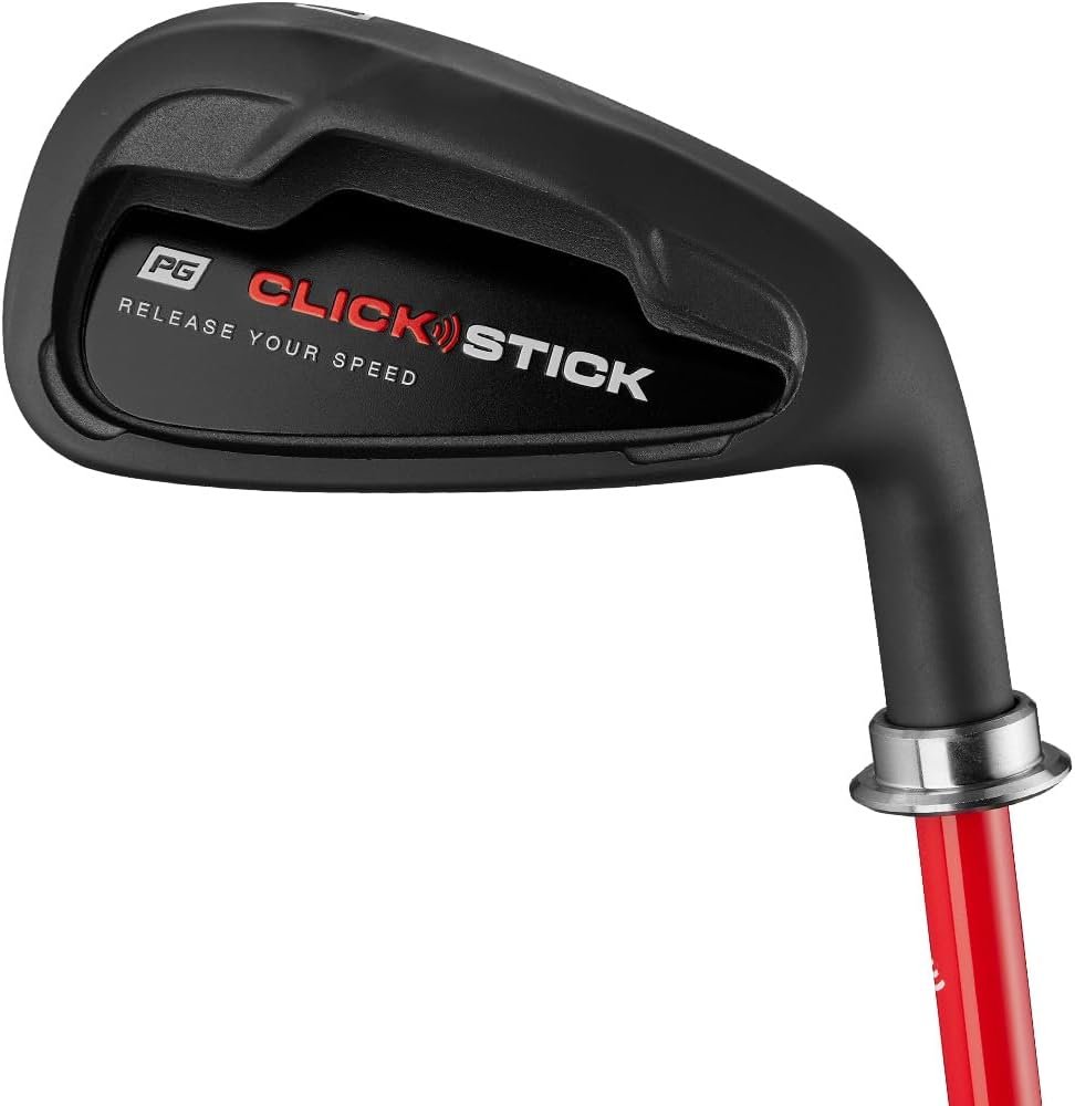 Performance Golf Click Stick – Swing Trainer for Automatic Release I Auditory Feedback I Core Golf Swing Mechanics Improvement