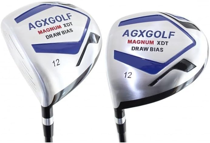 Men’s Left Hand 460cc Draw Bias 12.0 Degree Oversize Driver: Graphite Shaft, Choose Length; Senior, Regular or Stiff Flex, Cadet, Regular or Tall Lengths