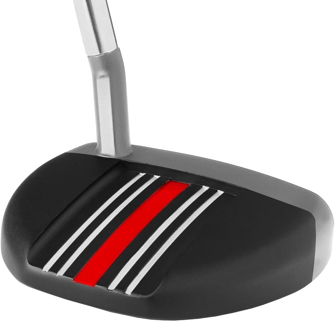 Orlimar Golf F6 Mallet Putter, Right Handed 35 Inch Half Offset Slant Neck with Midsize Grip and Headcover