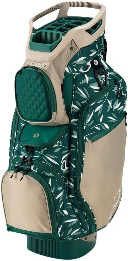 Sun Mountain 2023 Women’s Diva Golf Cart Bag Cream/Dark Green