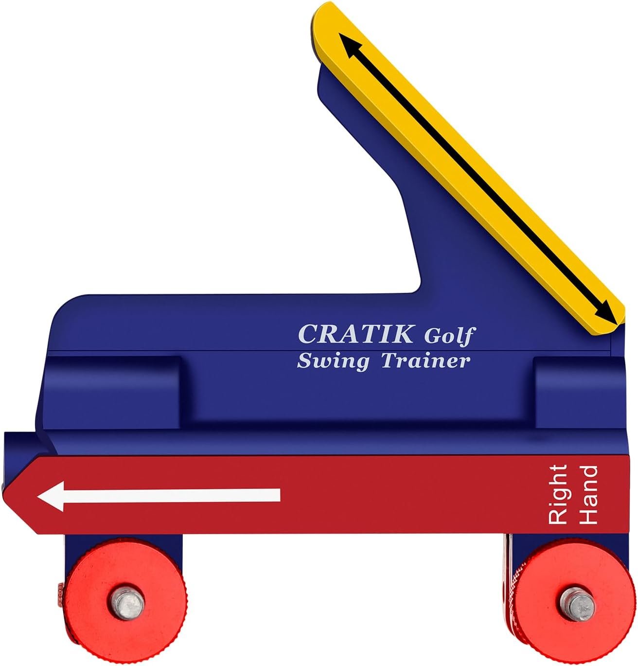 CRATIK Golf Swing Trainer – Swing Training Aid Direction Guides – Improve Swing Accuracy | Master Swing Consistency | Improve Stability – Golf Grip Trainer Simulators for Beginners and Pro