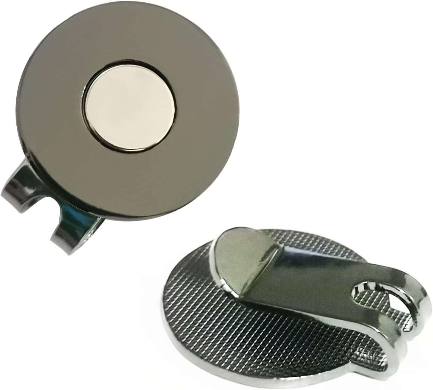 Adhere Golf Hat Clip Golf Ball Marker Holder Magnetic Golf Cap Clips Without Ball Marker
