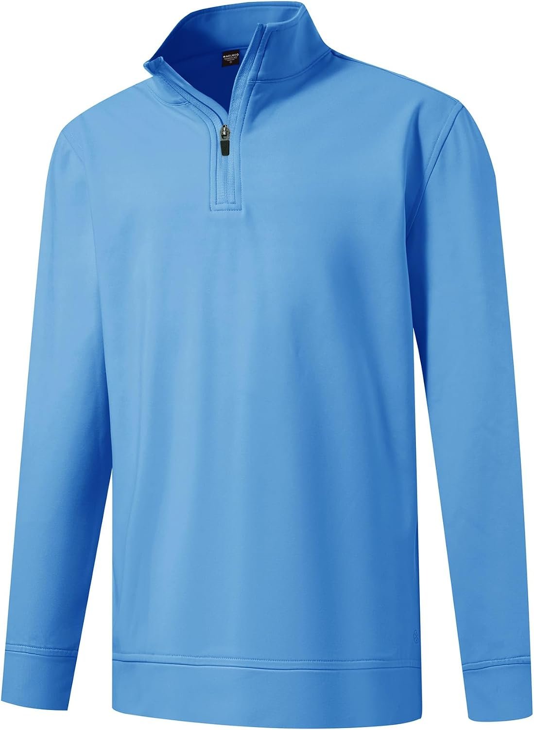 M MAELREG Boys Long Sleeve Quarter Zip Pullover Fleece Warmth Mock Neck Solid Youth Sweatshirt Winter Clothes for Kids