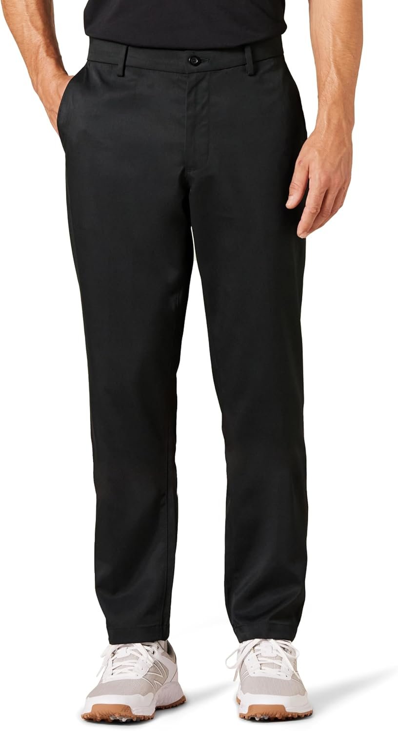 Amazon Essentials Men’s Athletic-Fit Stretch Golf Pants for All Day Comfort (Available in Big & Tall)