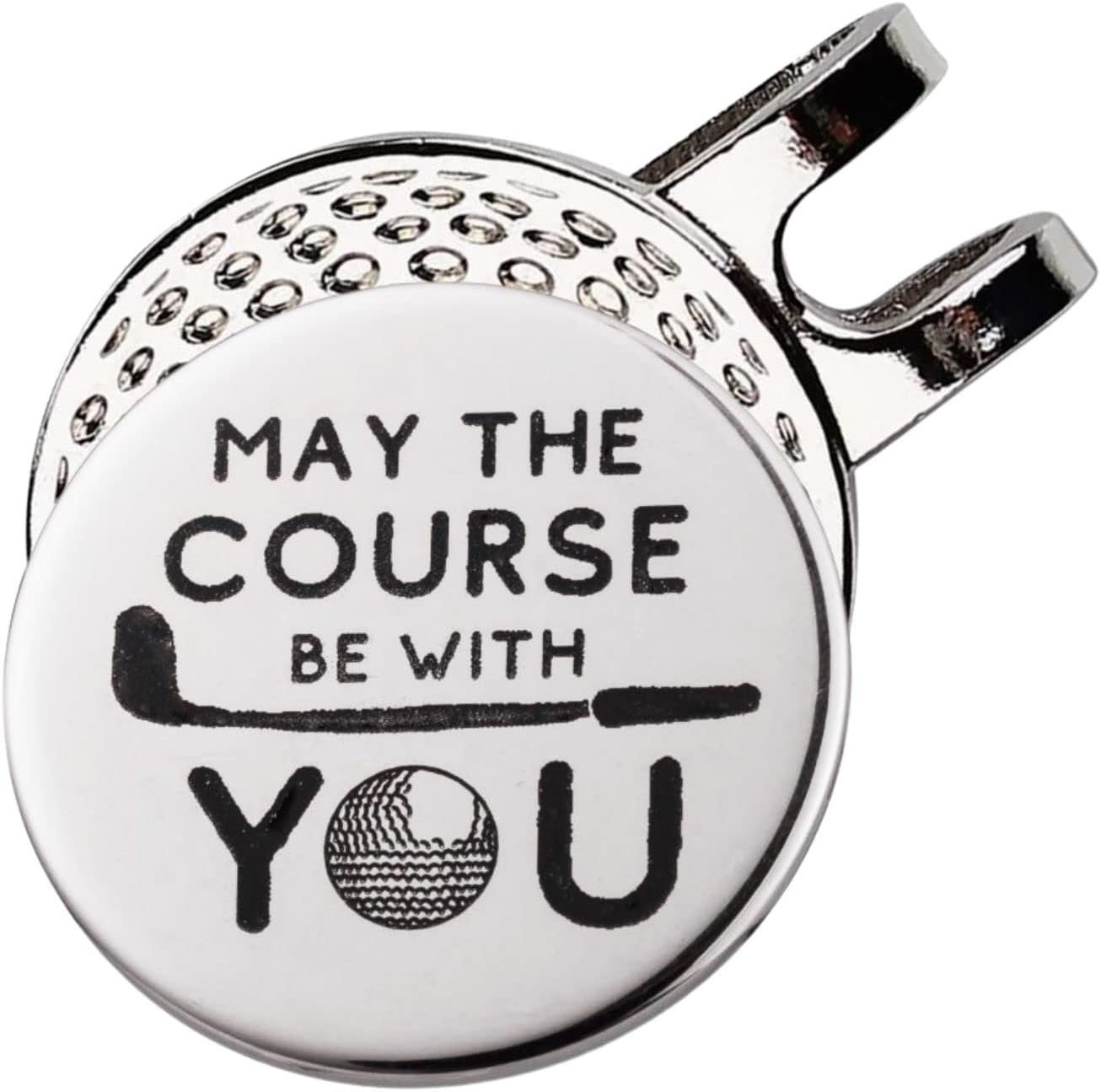 Funny Golf Ball Marker with Magnetic Hat Clip, A Perfect Golf Gift for Men or Women – Golf Accessories for Men or Women