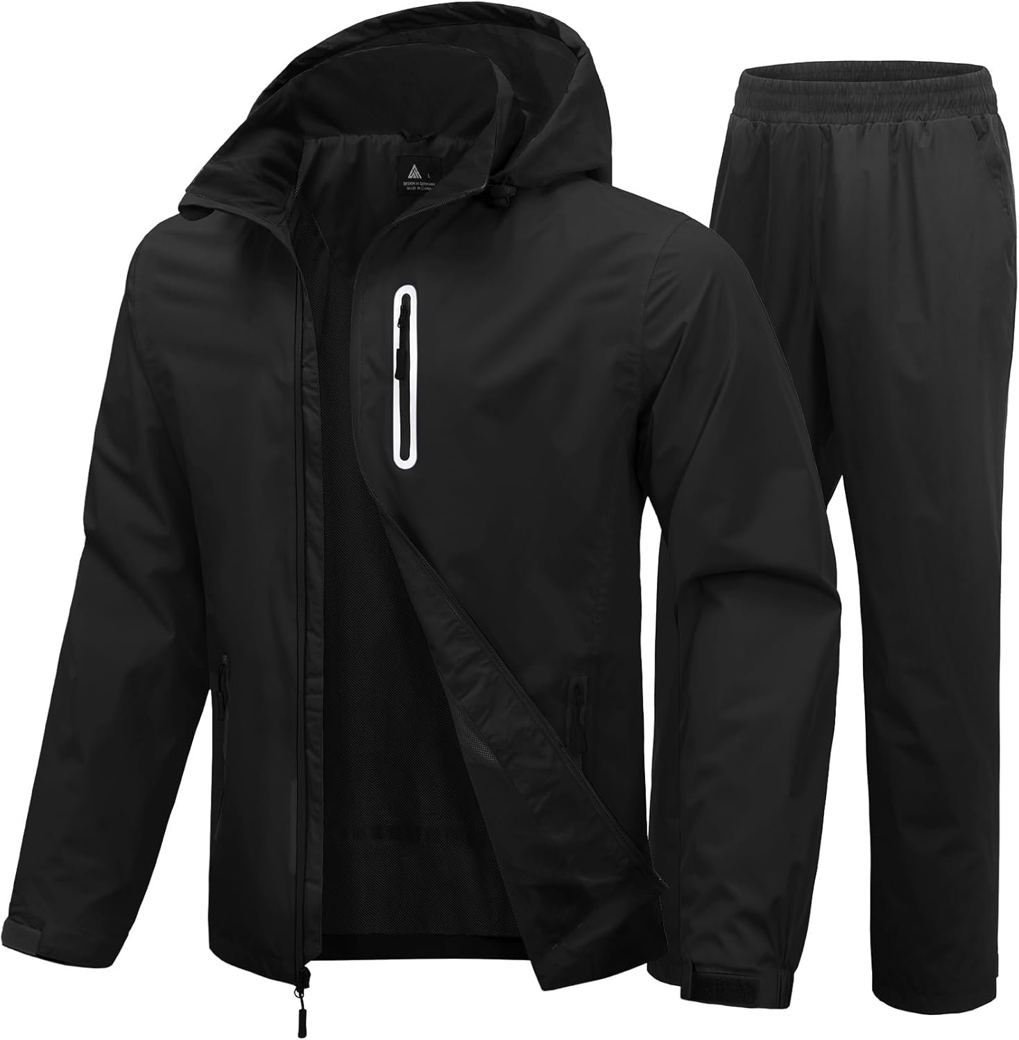 SWISSWELL Men Women Rain Suits Waterproof Lightweight Rain Gear Jacket and Pants for Golf, Hiking, Travel