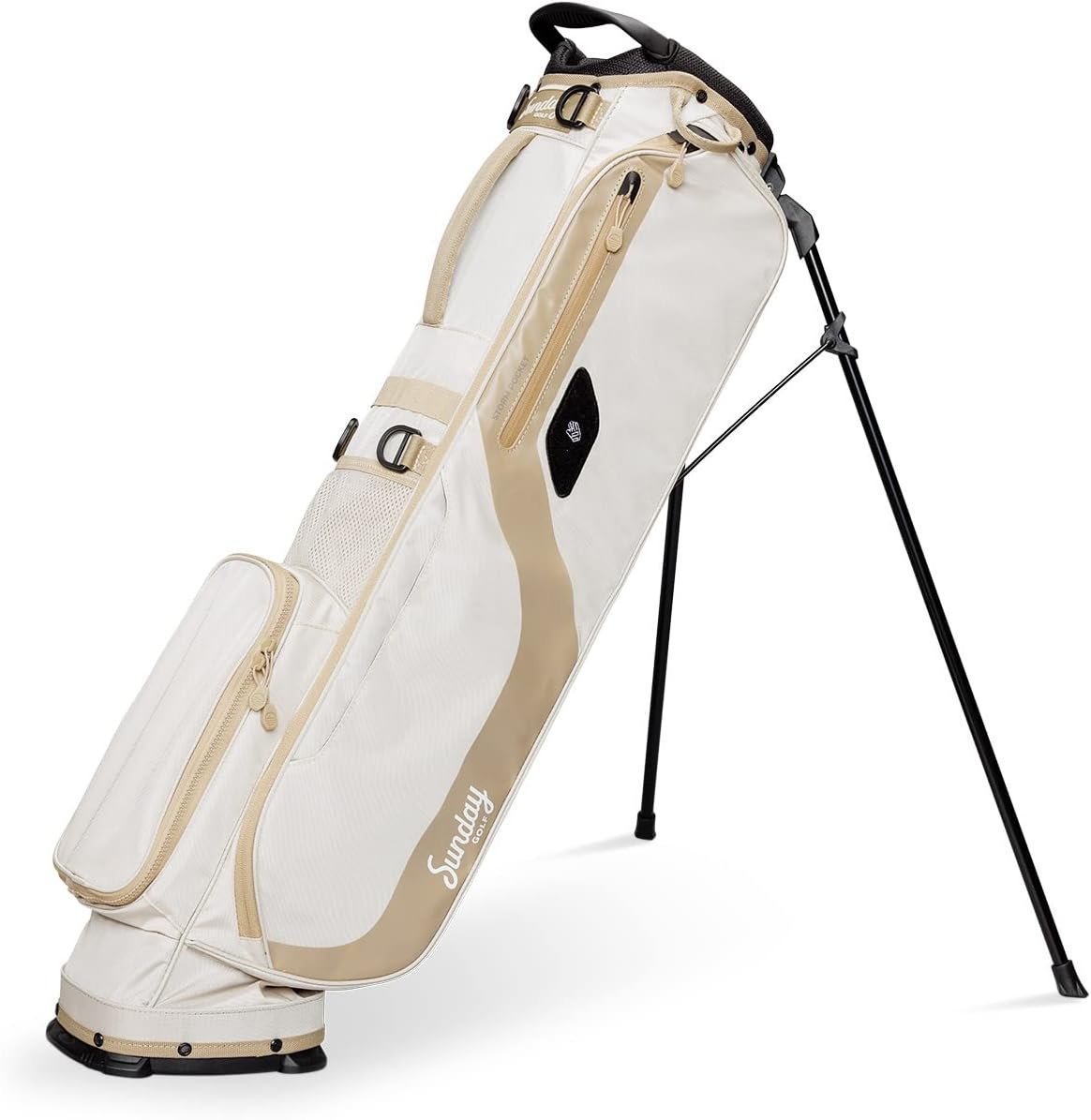 Sunday Golf El Camino Bag – Lightweight Sunday Golf Bag with Strap and Stand – Easy to Carry – Golf Stand Bag for The Driving Range, Par 3 and Standard Courses, 3.9 pounds