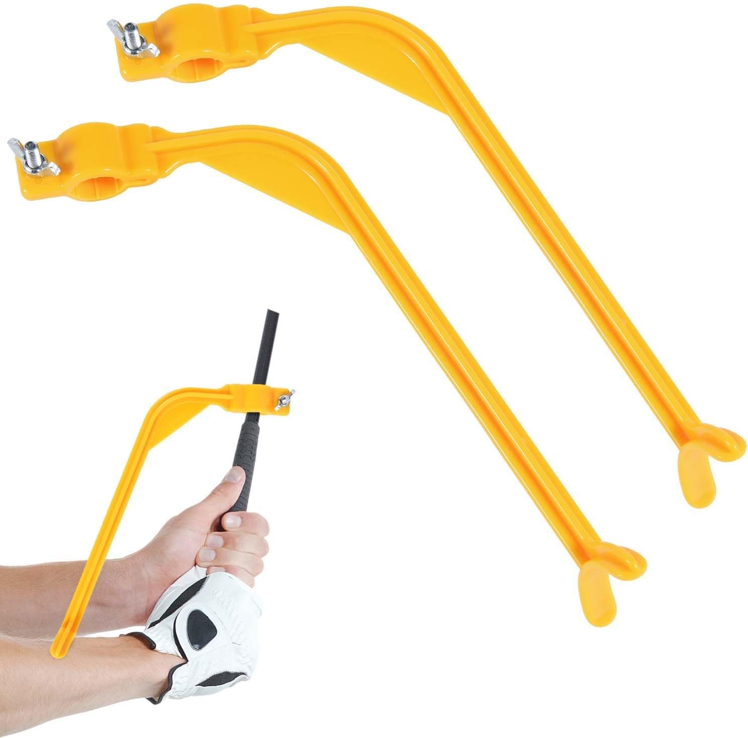 KISEER 2 Pcs Golf Training Aids Swing Correcting Trainer Tool Golf Accessories