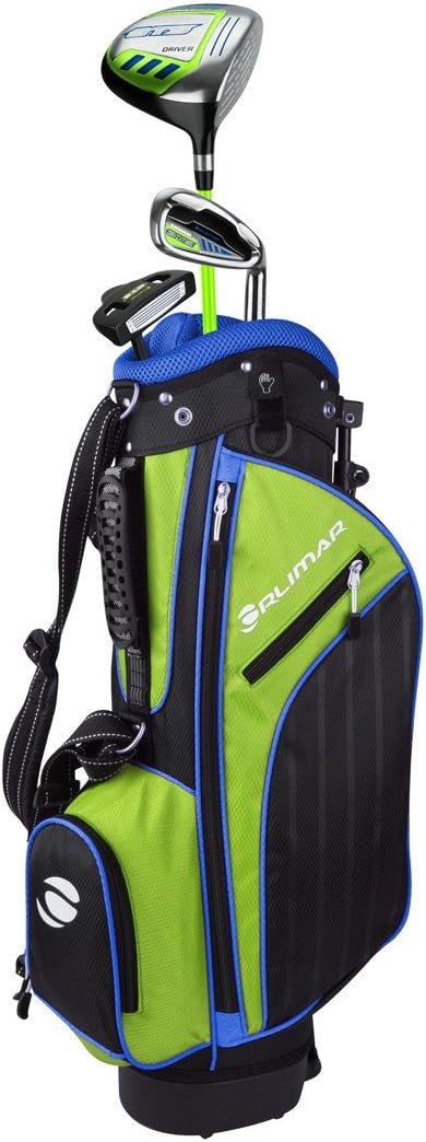Orlimar Junior Golf Club Sets with Stand Bag for Boys & Girls | Kids Ages 3 and Under, 3-5, 5-8, 9-12, Right and Left Handed