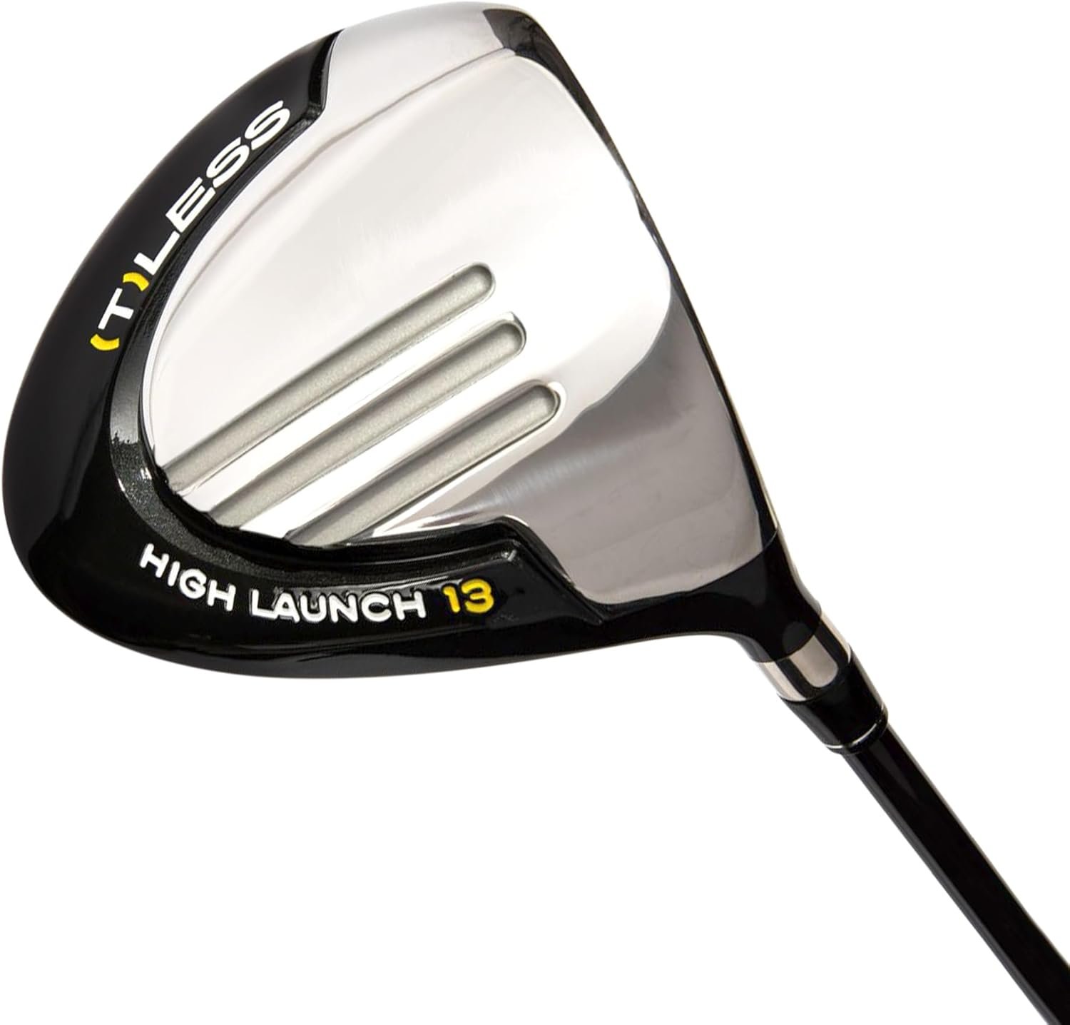 (T) Less Golf Driver Senior Flex, Innovative Driver Golf Clubs for High Launching Long Drives, Golf Club w/Premium Graphite Shaft, Right-Handed Golf Drivers w/13 Degrees Loft