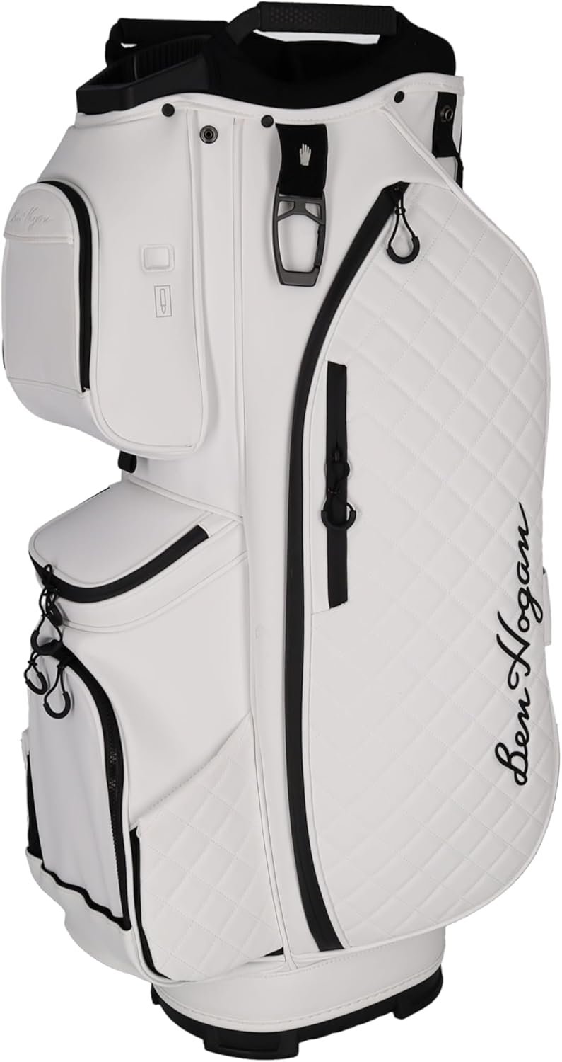 Ben Hogan Signature Synthetic Leather Cart Bag