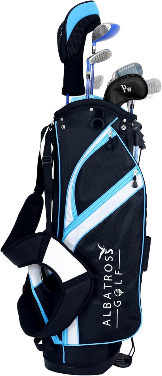Elevon Junior Golf Club Sets for Kids, Complete Youth Golf Set for Boys & Girls, Lightweight & Easy to Swing, Perfect Starter Kit for Beginners