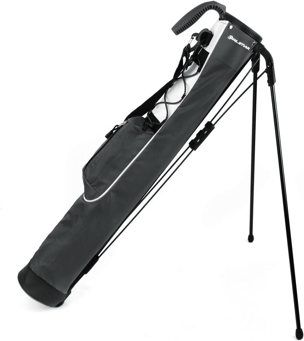 Orlimar Pitch ’n Putt Lightweight Sunday Golf Bag with Stand, Ultra-Light Carry Design, Two-Way Divider Top, Shoulder Strap, Compact Carry Golf Bag for Men & Women