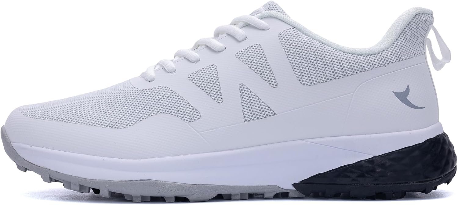 Mens Golf Shoes Professional Outdoor Waterproof Spikeless Golf Sneakers for Men US 7-12