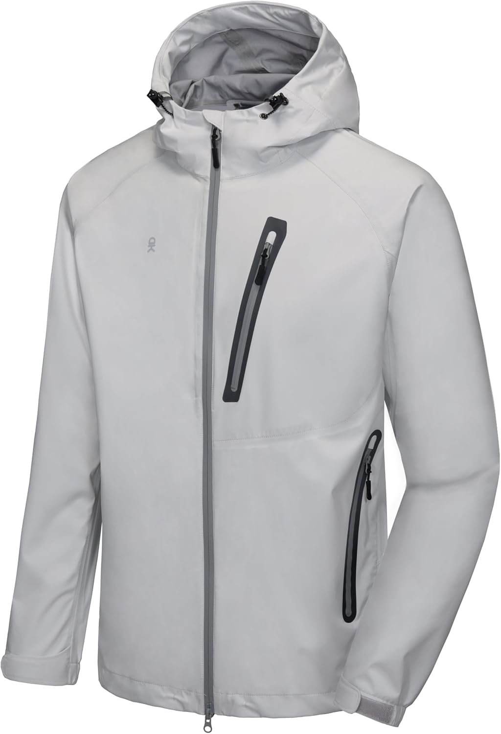 Little Donkey Andy Men’s Waterproof Rain Jacket Outdoor Lightweight Rain Shell Coat for Hiking,Golf,Travel