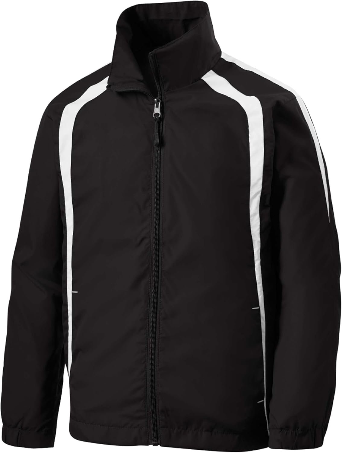 SPORT-TEK Youth Colorblock Raglan Jacket | Lightweight Jacket for Boys & Girls, Kids’ Zip Up for Spring