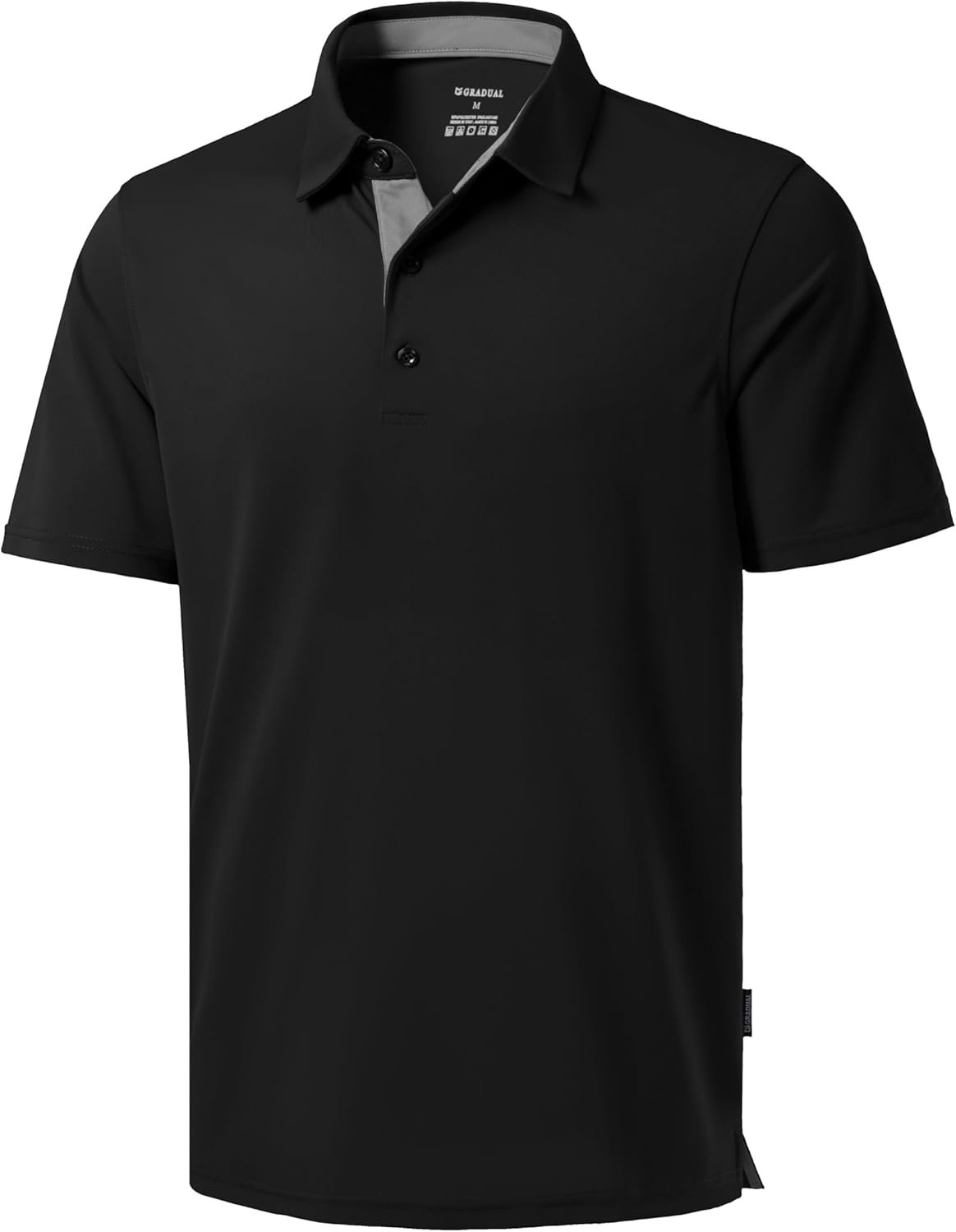 Men’s Golf Shirts Dry Fit Moisture Wicking Performance Short Sleeve Collared Polo Shirts for Casual Athletic Business