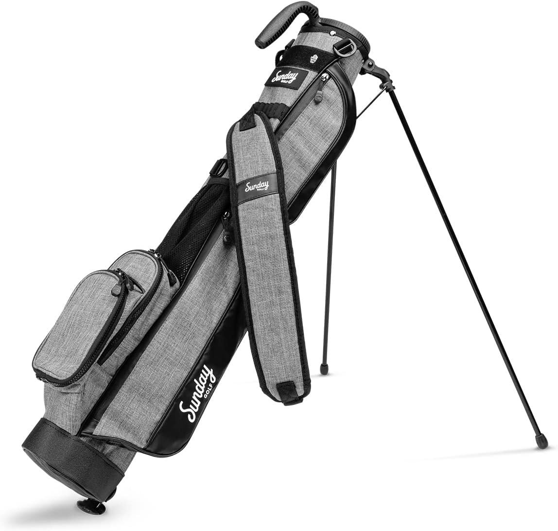 The Original Sunday Golf Loma Bag – Lightweight Golf Bag with Strap & Stand, Easy to Carry Pitch n Putt Stand Bag for Driving Range, Par 3 & Executive Courses, 31 Inches