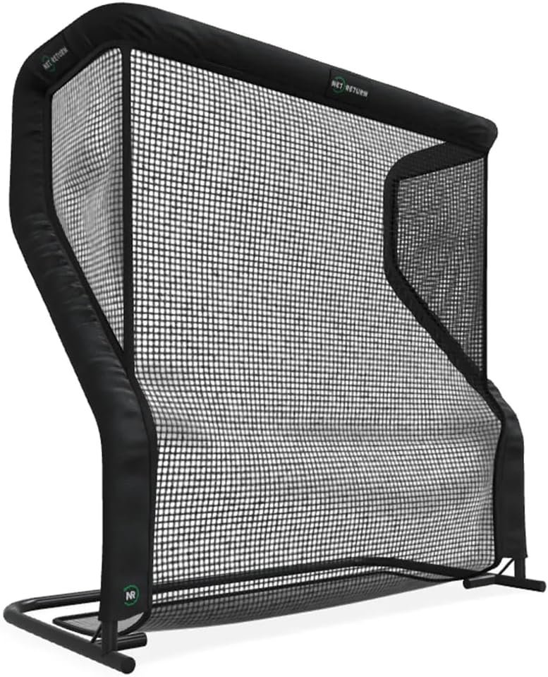 The Net Return Home/Pro Series Golf Net, Multi-Sport, 7×7 ft – 8×7.5 ft, Auto Ball Return, Portable for Indoor/Outdoor
