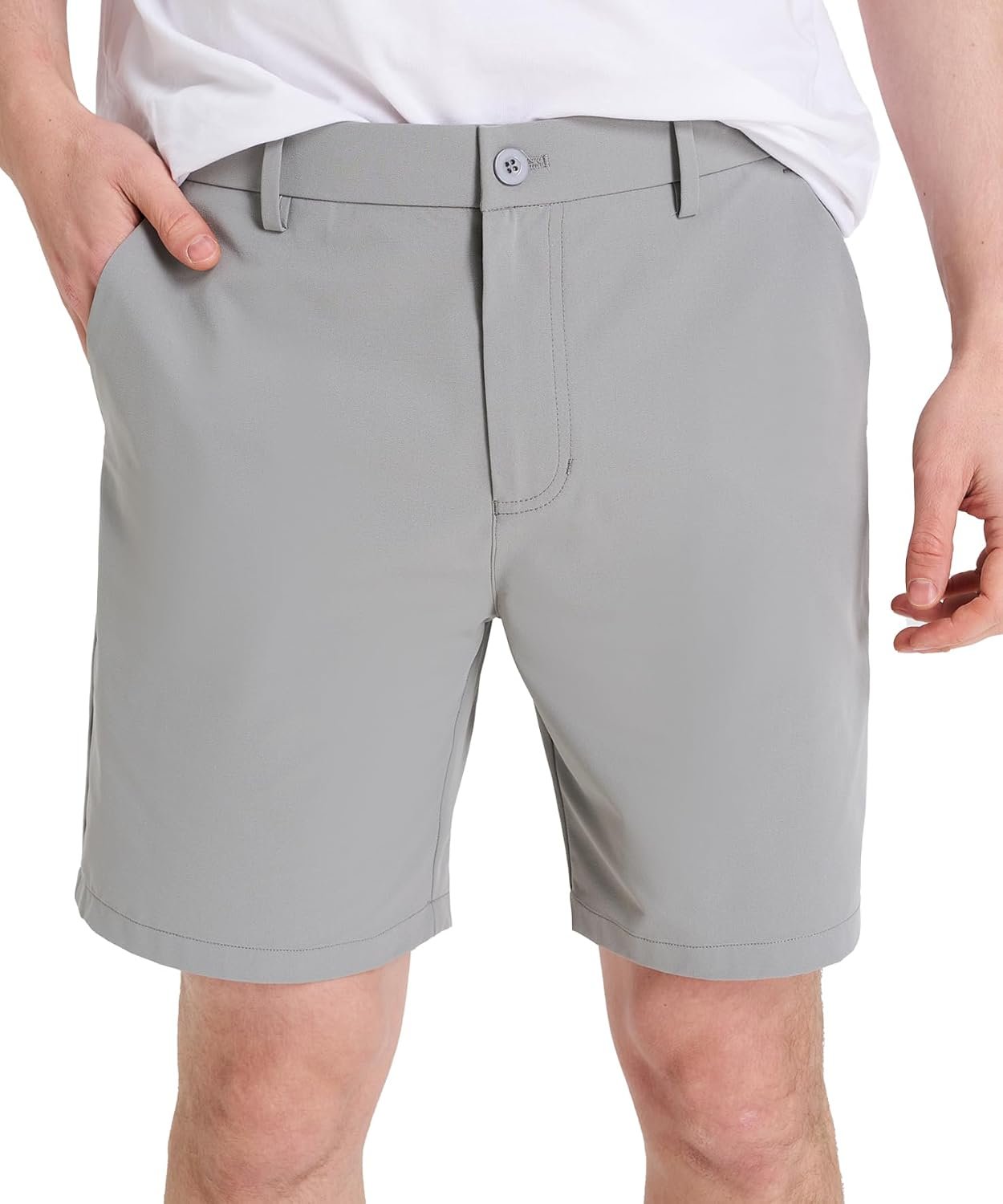 Men’s Classic Fit Golf Shorts Stretch 7”/ 9” – Dress & Casual Business Quick-Dry, Lightweight Comfort Fit