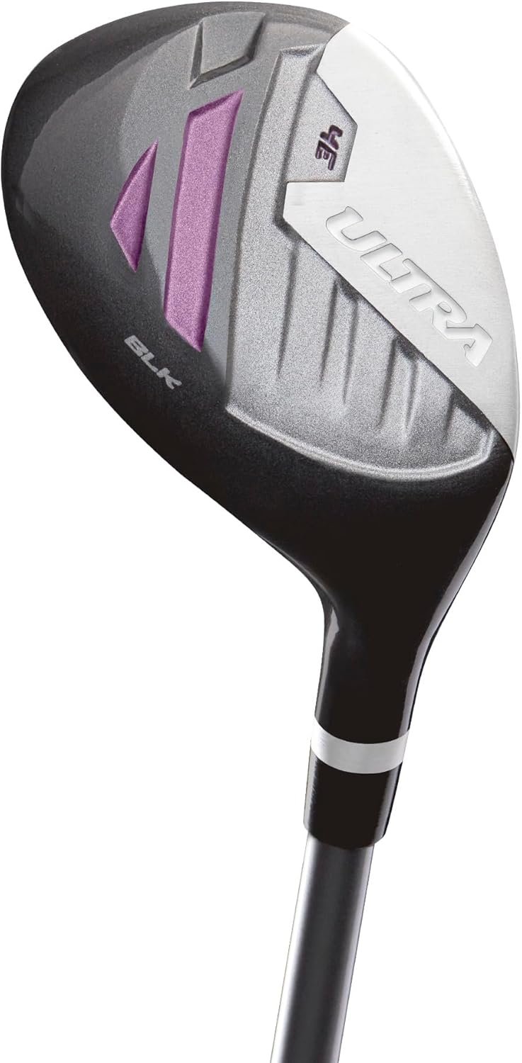 Wilson Women’s Ultra BLK Metalwoods – Driver, Fairway Wood, Hybrid