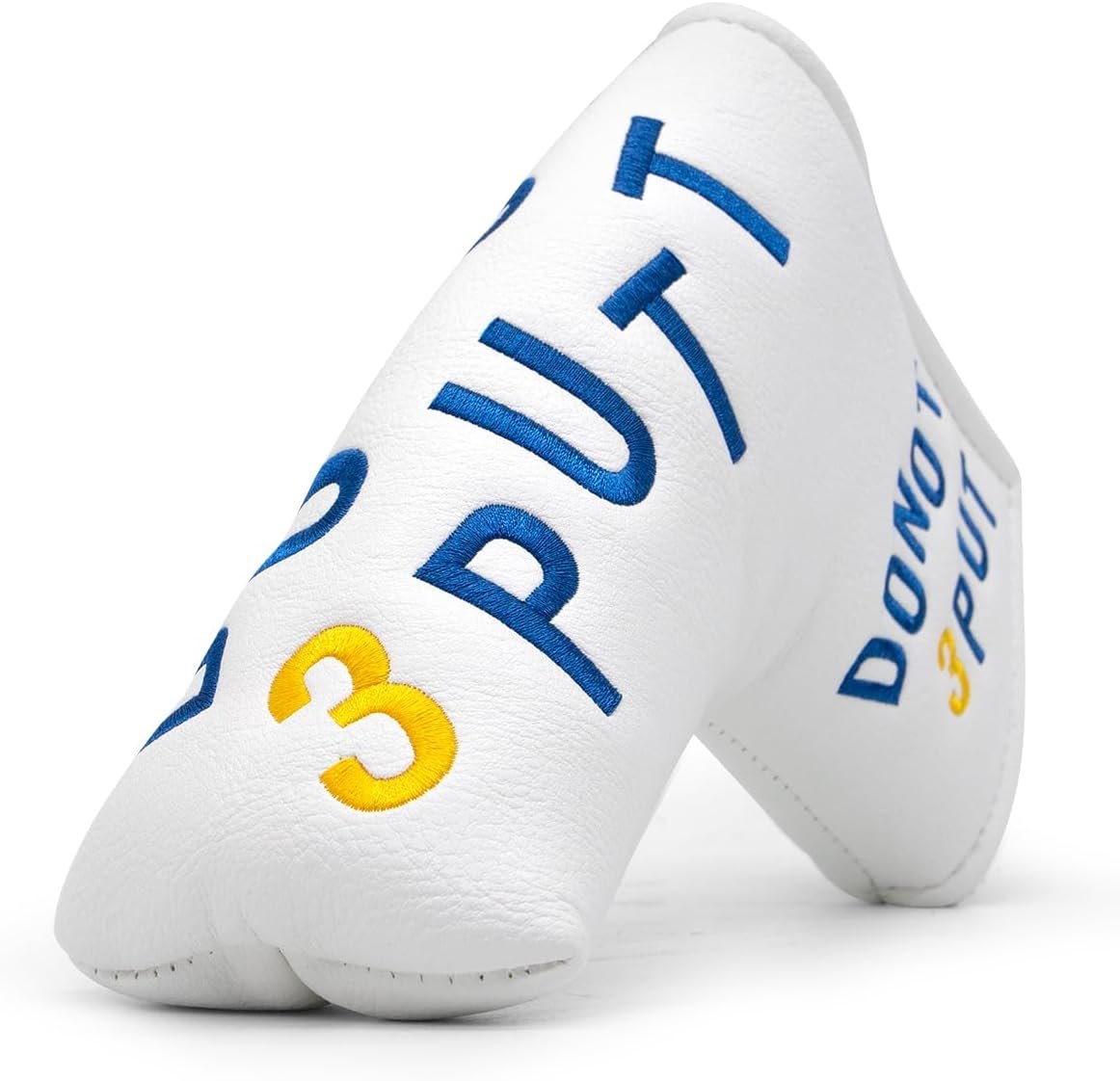 Golf Mallet Putter Cover Golf Putter Headcover with Strong Magnetic Closure Do Not 3PUTT Golf Putter Cover for DF3 Putter & OZ1 MEZZ 1 MEZZ1 MAX Putter