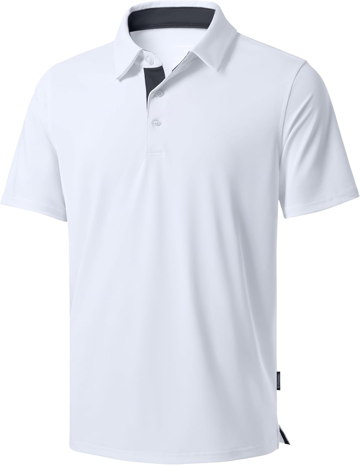 Men’s Golf Shirts Dry Fit Moisture Wicking Performance Short Sleeve Collared Polo Shirts for Casual Athletic Business