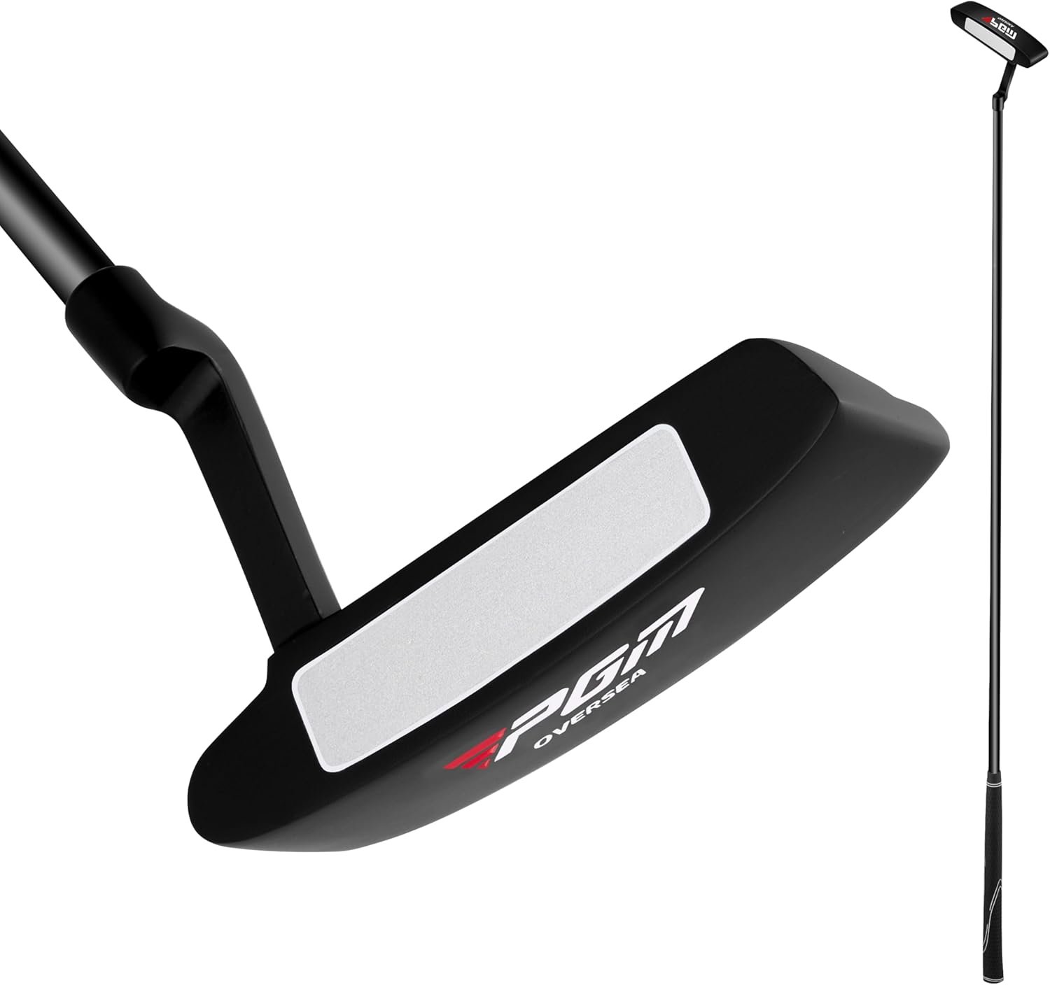 PGM Oversea Golf Putter – Putters for Men Right Handed & Left Handed – Blade Putter for Straighter Putts – [Length:33″-34″-35″]