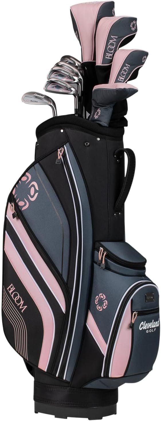 Cleveland Golf Women’s Bloom Complete Golf Club Package Set