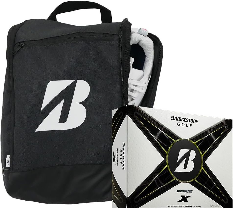 Bridgestone Golf Tour B X & Shoe Bag Bundle