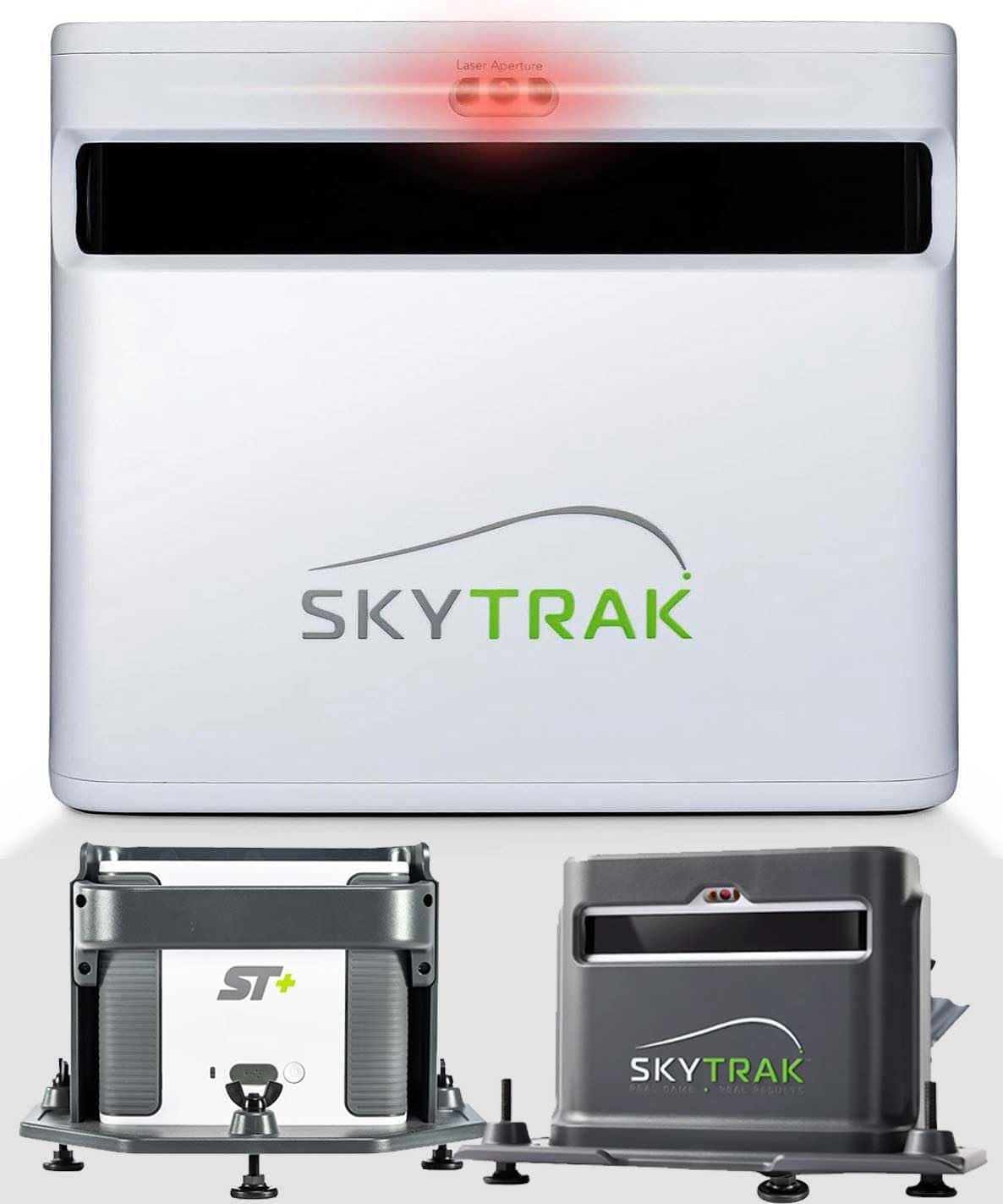SkyTrak ST+ Plus Golf Launch Monitor & Simulator Bundle – Indoor/Outdoor, Shot & Club Data, Simulation Ready with Free 14-Day Trial Membership + Software & Driving Range