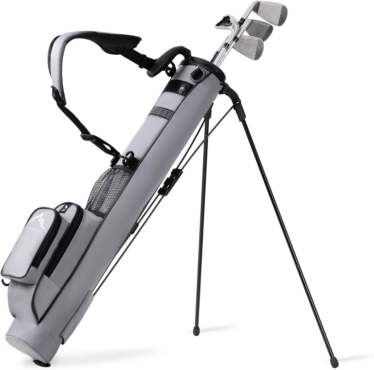 uniHimal Golf Lightweight Stand Carry Bag– Easy to Carry and Durable Pitch n Putt Golf Bag for The Driving Range, Par 3 and Executive Courses–31.5 inches Tall