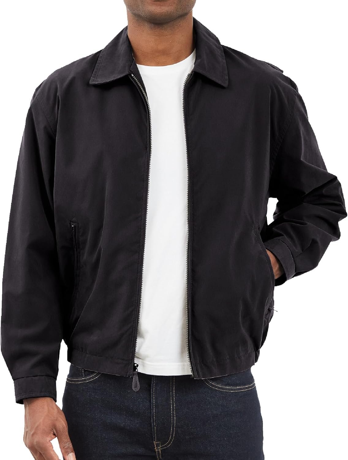 London Fog Men’s Auburn Zip-Front Golf Jacket