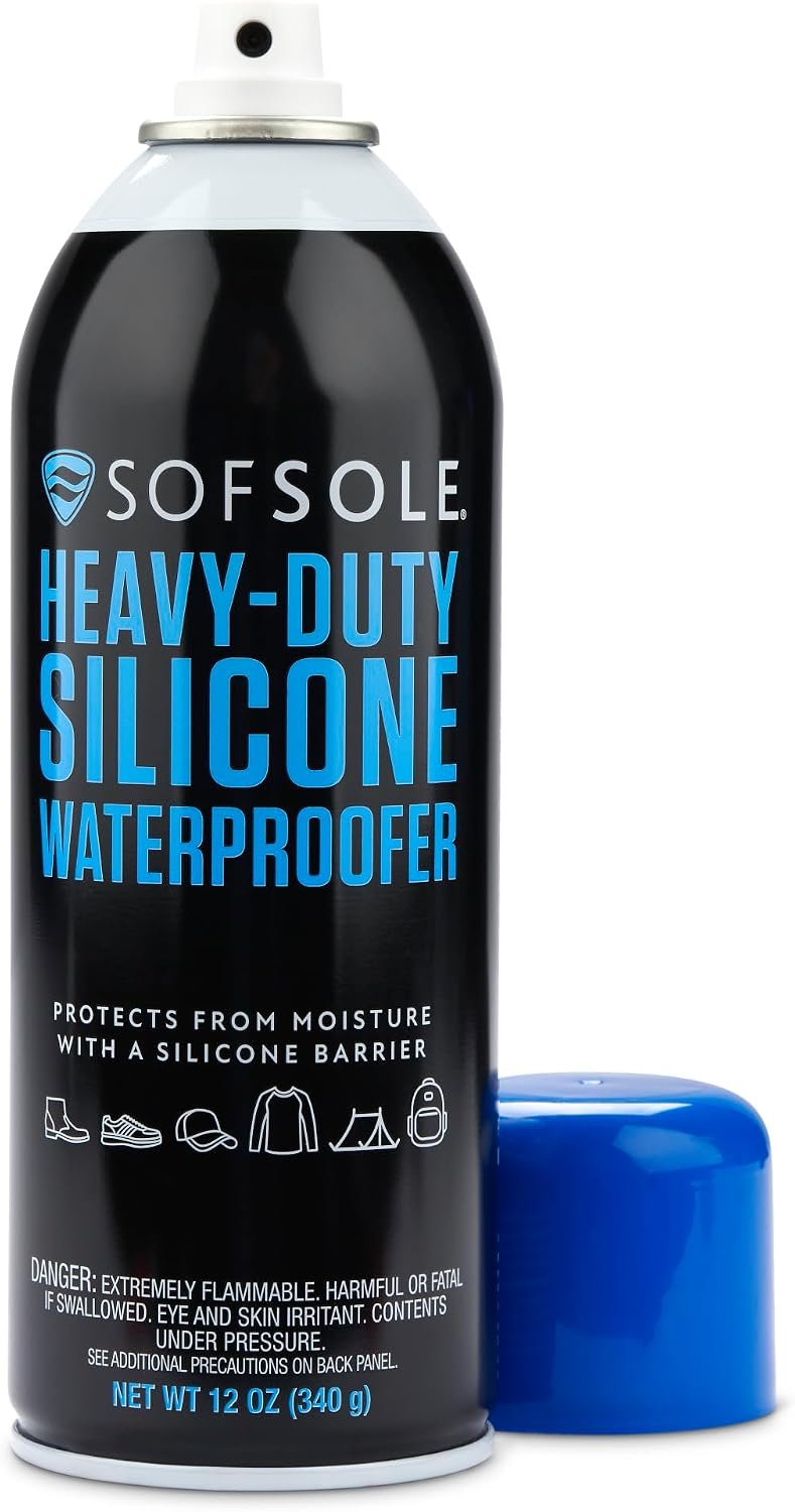 Sof Sole Silicone Waterproofer Spray for Boots,Tents and Outdoor Gear 12-ounce