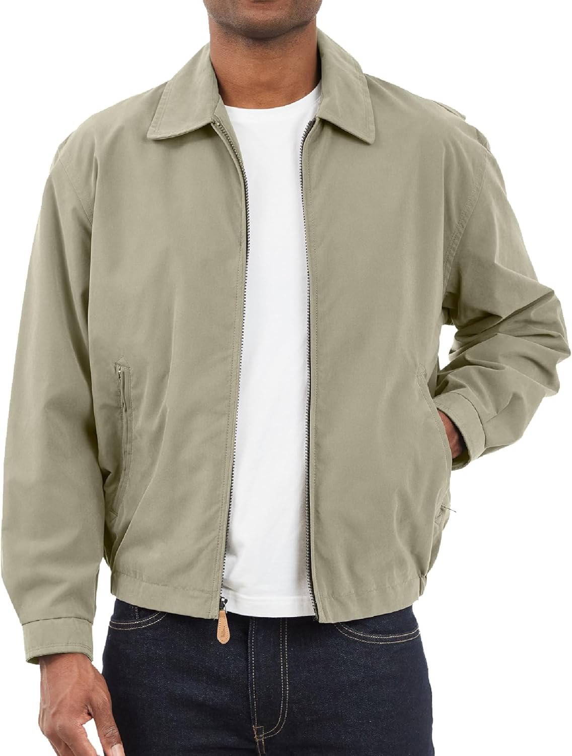 London Fog Men’s Auburn Zip-Front Golf Jacket