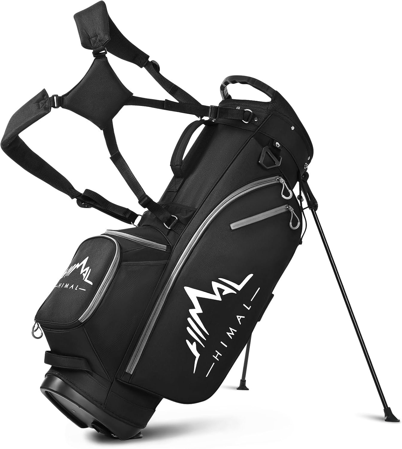 GoHimal 14-Way Golf Stand Bag, Golf Bag with Stand – Lightweight Durable Club Bag for Men & Women