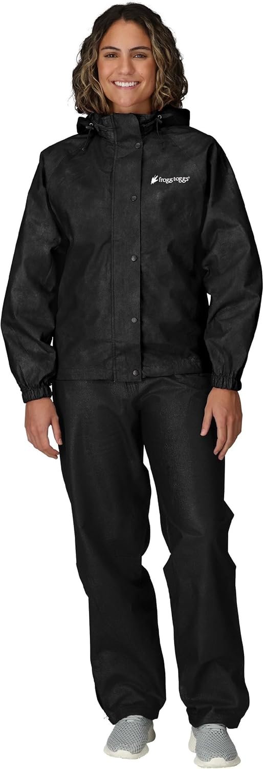 FROGG TOGGS Women’s Classic All-Purpose 3-Layer Waterproof Breathable Rain Suit