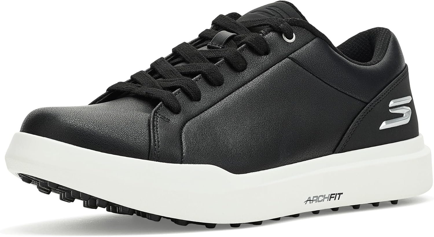 Skechers Women’s Drive 6 Arch Leather Relaxed Fit Waterproof Golf Sho