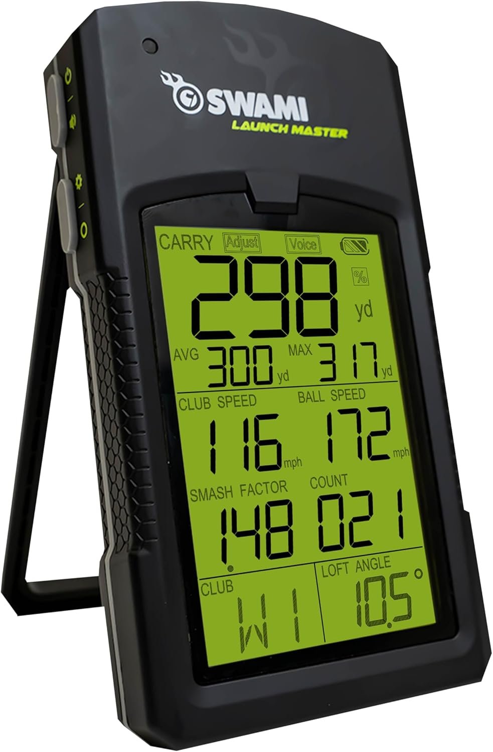 Izzo Golf Swami Launch Master Golf Launch Simulator – Golf Training Aid