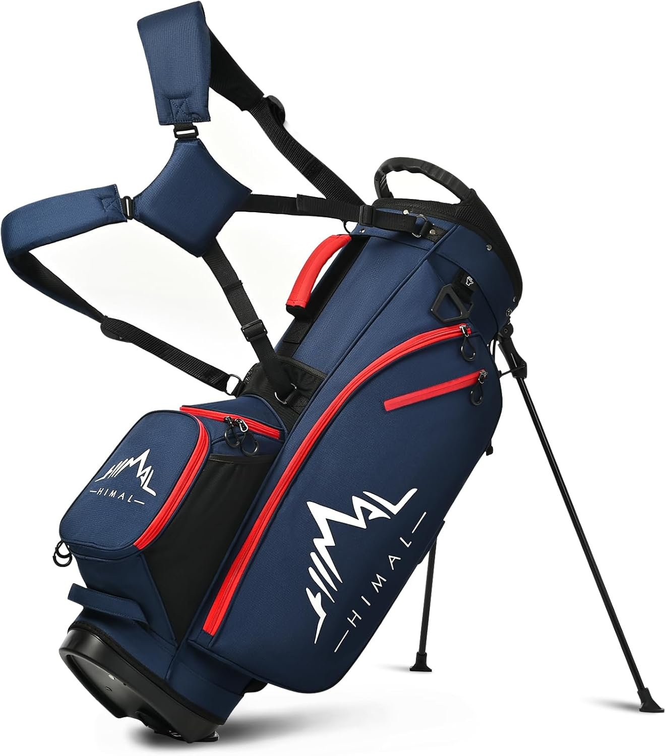 GoHimal 14-Way Golf Stand Bag, Golf Bag with Stand – Lightweight Durable Club Bag for Men & Women